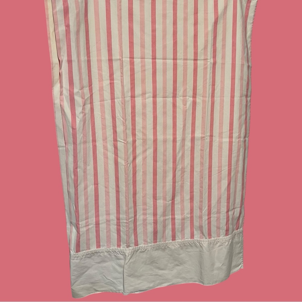 Vintage 1970’s Sears and Roebuck 2 Cotton Percale Striped Standard Pillowcases